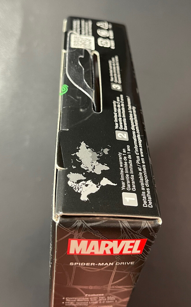 Seagate FireCuda スパイダーマン 2TB HDD Seagate FireCuda External Gaming Hard Drive 2TB HDD [ Marvel
