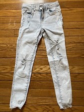 Zara Denim Collection Jeans Kid  s 10 140cm Wash Stretch Skinny Jeans