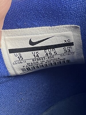 Nike Paul George PG1 Royal Blue Basketball Shoes 878627-400 Men's