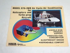 Model R76-3WR for Helicopters & Turbo-prop Aircraft brochure Hamilton Standard