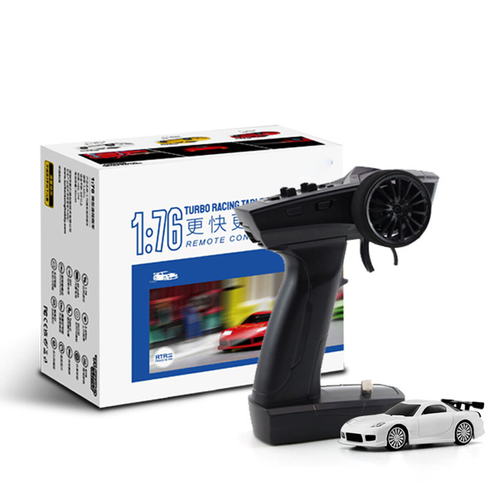 Turbo Racing 1:76 RC Sports Car C71 with 3 Colors Mini Full