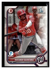 2022 Bowman 1st Edition #BPPF-83 Roismar Quintana Washington Nationals