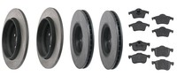 Volvo V70 01-07 Complete Brake Kit With Rotors And Semi Metallic Pads on sale Volvo V70 01-07 Complete Brake Kit With Rotors And Semi Metallic Pads on sale