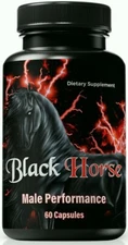 Black Horse Pills for Men ed, BlackHorse to Boost Energy & Vitality 60ct