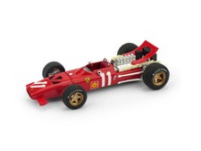 Modellino auto formula 1 F1 scala 1:43 Brumm FERRARI AMON 1969 MONACO GP
