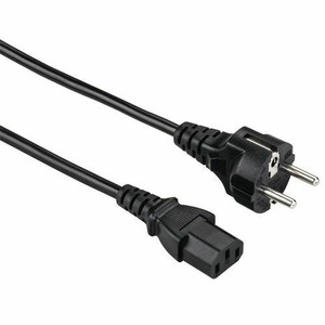 Cable de alimentacion CPU recto CEE7/M-C13/H 2 M Negro - G