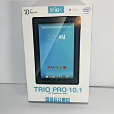 Trio PRO-10.1 Wi-Fi Tablet, 10.1" Screen, 1GB Memory, 8GB Storage, Android 4.4