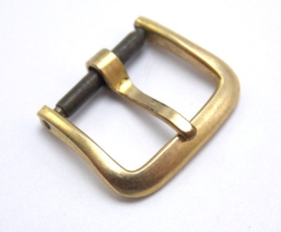 Vintage Mido Yellow Gold Filled 13mm watch band strap buckle Signed