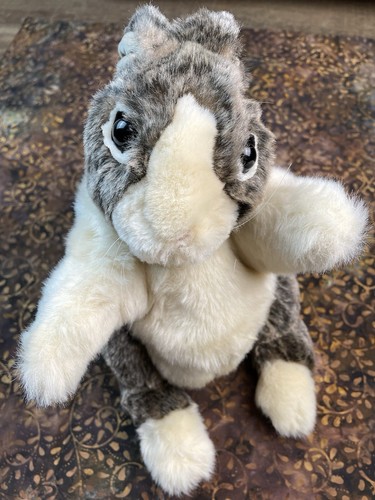 Folkmanis Baby Dutch Bunny Rabbit Plush full body Hand Puppet Realistic ...