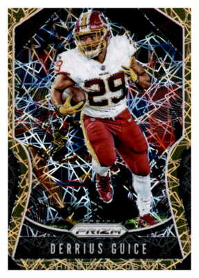2019 Panini Prizm Lazer Derrius Guice  63