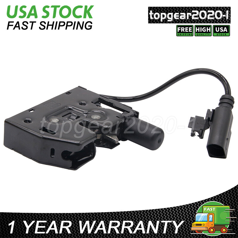New Latch Hood Lid Lock w/ Switch For 2005-2011 Audi A6 S6 4F0823509A