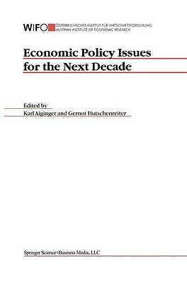 Economic Policy Issues for the Next Decade - 9781402077159