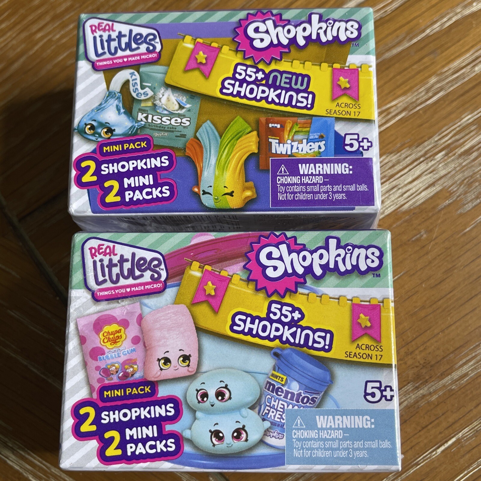 Shopkins REAL LITTLES Micro Mart 2 pack Blind Box Series 17 (4 Pieces