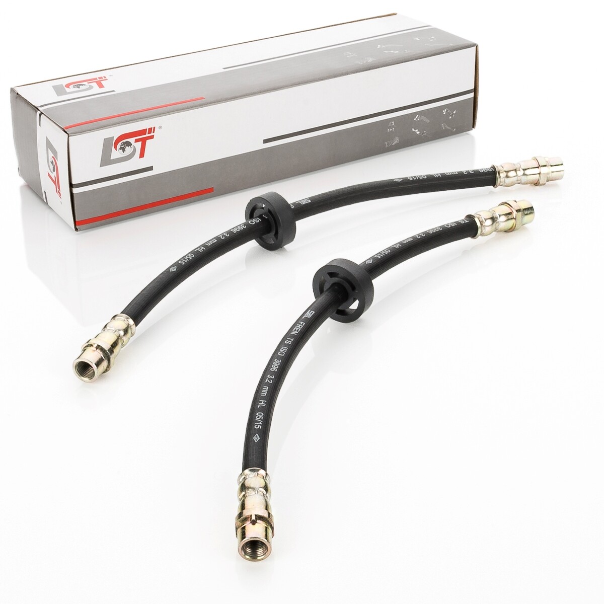 2x Brake Hose Brake Line for VW Corrado 53I Front Axle - 350 mm