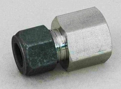 3/8 Tube x 1/2'' FNPT 316ss Female Connector Parker CPI 6-8 GBZ-SS