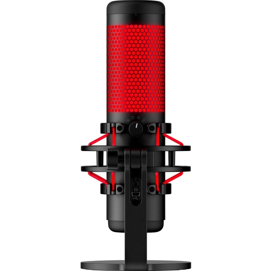 HyperX QuadCast USB Microphone Red - Tap-to-Mute Sensor with LED indicator - Con 196188049471 | eBay HyperX QuadCast USB Microphone Red - Tap-to-Mute Sensor with LED indicator - Con 196188049471 | eBay