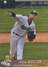 2016 Clinton LumberKings Kyle Wilcox RC Rookie Mariners