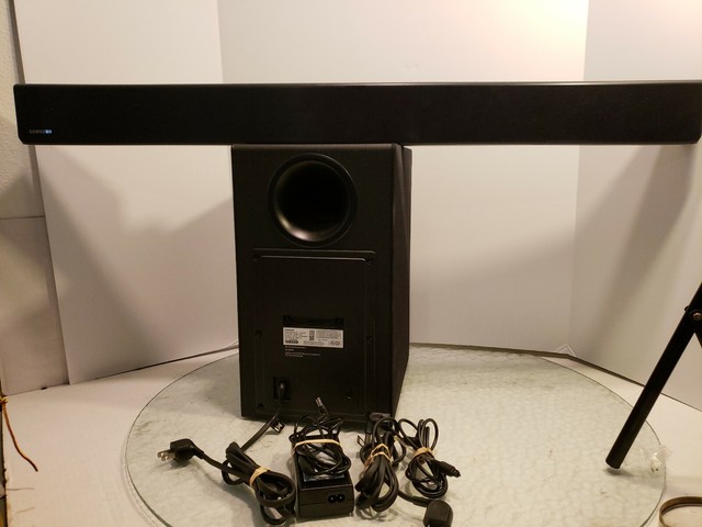 samsung soundbar wired subwoofer