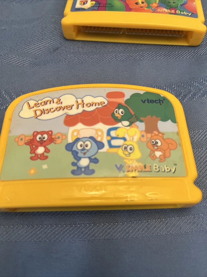 6 PC MISC VTECH CARDRIDGE GAMES DISNEY BABY BARNEY TELETUBBIES BABY EINSTEIN ETC - Image 3 of 4