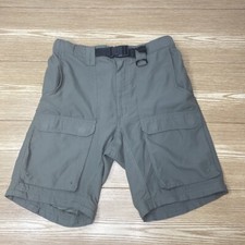 Boy Scouts Of America Mens Cargo Shorts Size Small Green Outdoor Hiking Shorts