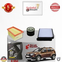 Inspektionskit Filter + ÖL Xdacia Duster II 1.6 16V 77KW 105CV Von 2010->