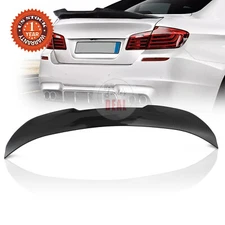 Rear Trunk Spoiler Wing Carbon Fiber For 2011-2017 BMW 5 Series M5 PSM Style