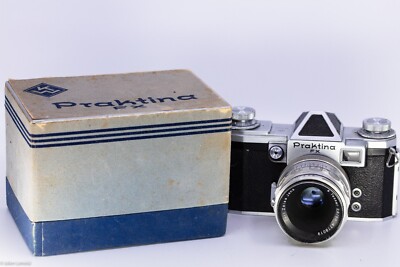 KW Praktina FX Body Gehäuse SLR Kamera with zeiss tessar 50mm READ  c7