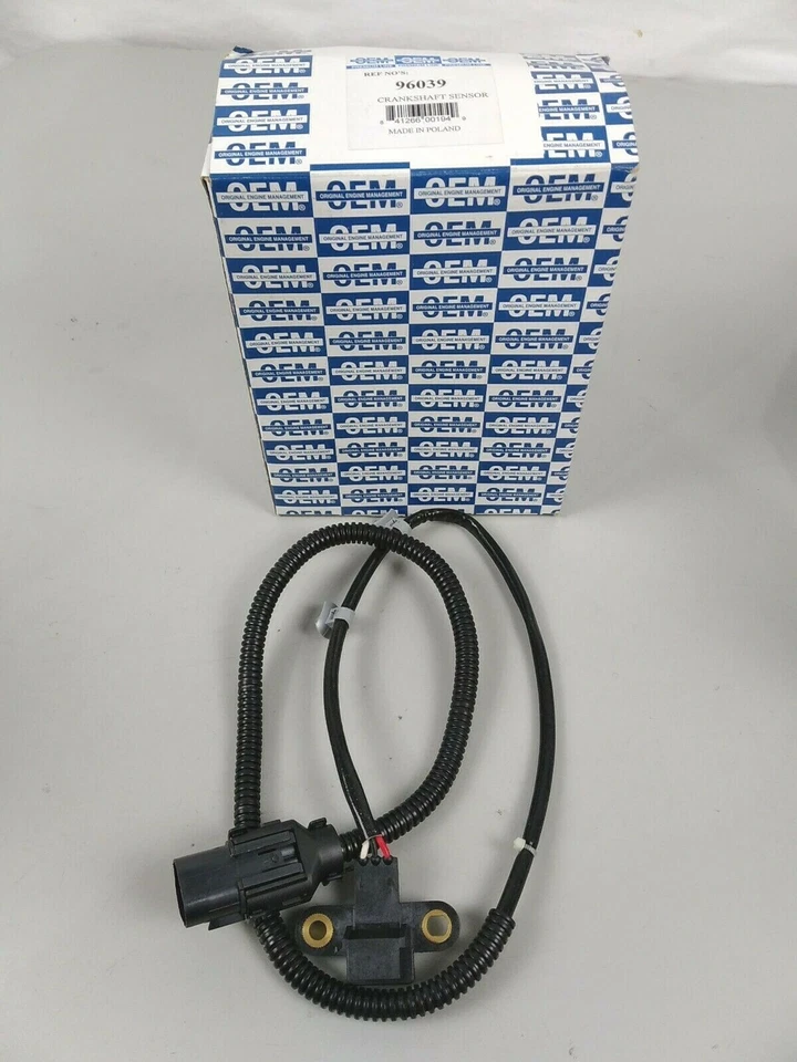 Sensor de posición del cigüeñal del motor original 96039 Eng Mgmt para Kia Optima 01-06 Foto 2 de 4