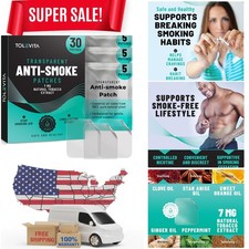 Anti-Smoke Herbal Patches 7 mg Quit Smoking Patches to Help Reduce Cravings...
