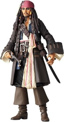 SFX Revoltech 025 Fluch der Karibik Jack Sparrow Non-Scale Figur
