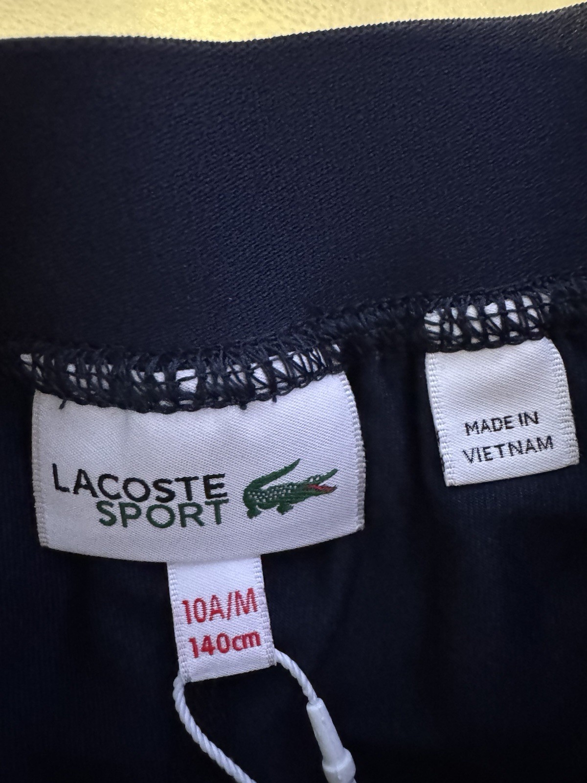 NWT Girls Lacoste Sport Navy Blue Size Medium Ruffled Athletic Skirt Size 10 / M thumbnail 4