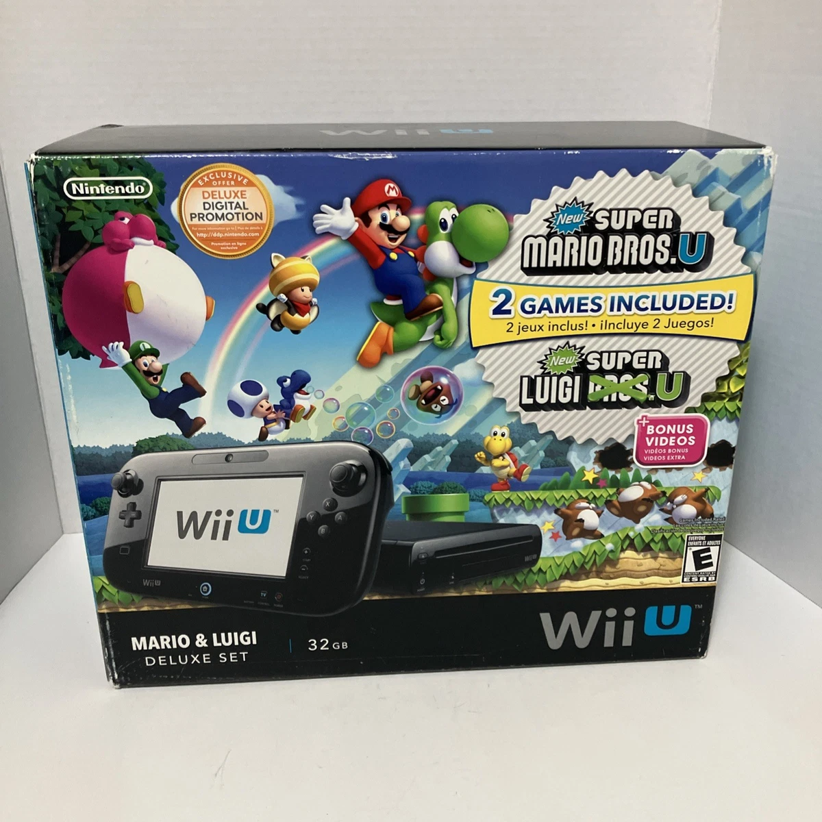 Nintendo Wii U - Deluxe NTSC-U/C Video Game Consoles for sale | eBay