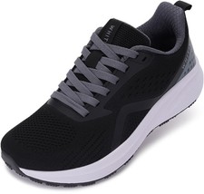 WHITIN Wide Toe Box Running Tennis Shoes for Women Comfy Breathable Gym Sport...