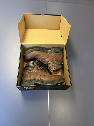 Stivali da lavoro Timberland Pro Titan 6" donna pelle marrone taglia 10 M caffè 26388