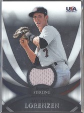 2010 Michael Lorenzen Bowman Sterling USA Relic   RC     #USAR-8 (H3045)