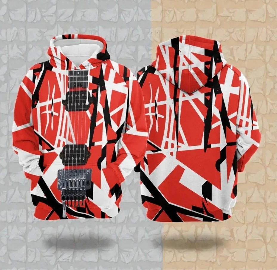 Electric Guitar Hoodie Rock Guitarist 3D All Over Print Hoodie Unisex Music Love