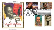 #3871 James Baldwin Combo Colorano FDC (02020043871002)