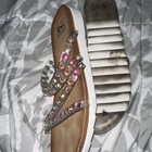 Dirty Laundry Coral Reef Flat Sandal Iridescent Lucite — photo 3