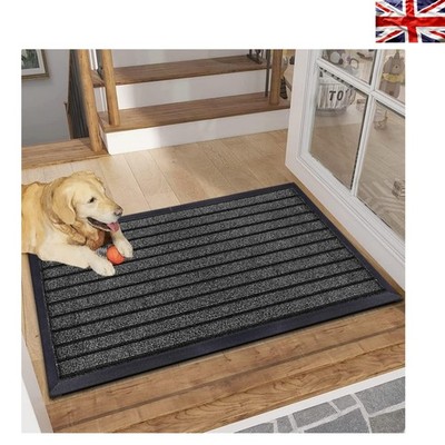 Schlammige Pfotenresistente strapazierfähige Fußmatte - wasserdicht & flach - 45x75cm