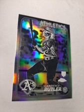 2024 TOPPS CHROME LAWRENCE BUTLER SP NEGATIVE ROOKIE REFRACTOR Rookie A's #5 RC
