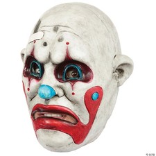 Ghoulish Productions Clown Gang Tex Mask. Blue Eyes Clown Mask. Creepy Clown