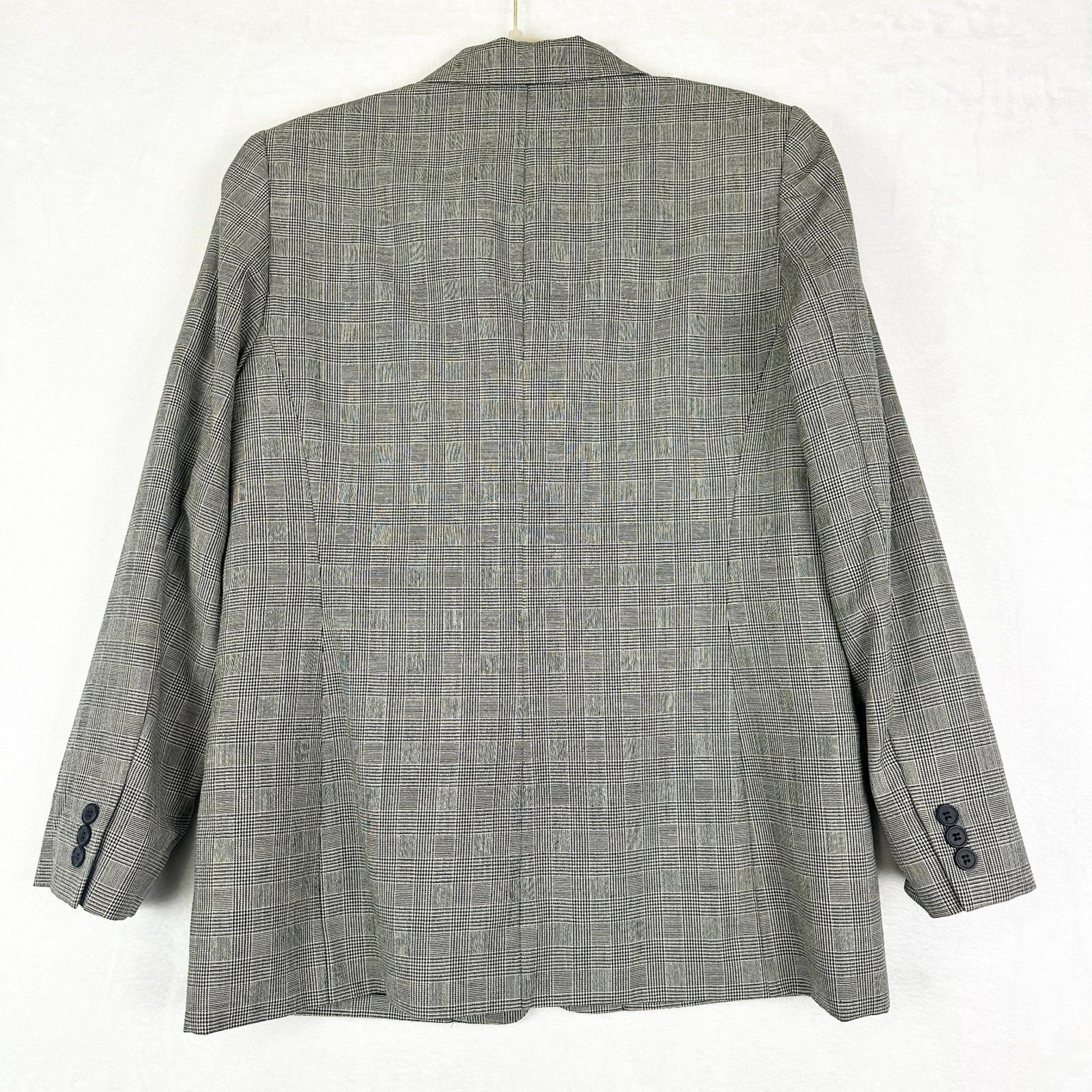 Pendleton Houndstooth Wool Blazer Size 12 Glen Pl… - image 2