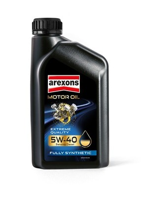 5W40 Arexons Synthetic Petrol Diesel Engine Oil ACEA A3/B4 API SN 1 Liter