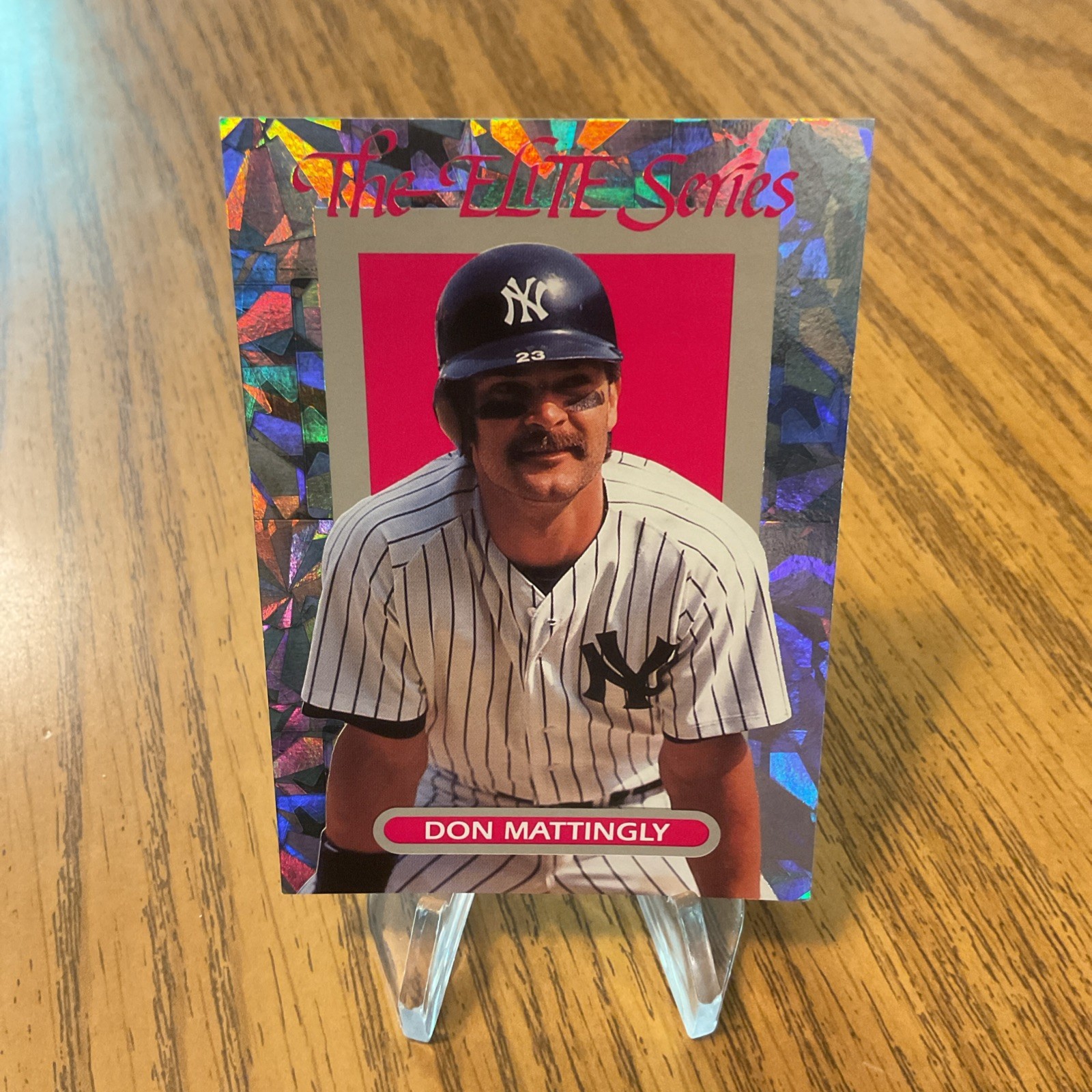 Don Mattingly #24 Baseball Cards 1993 Donruss Elite trading card — raw and PSA graded price guide