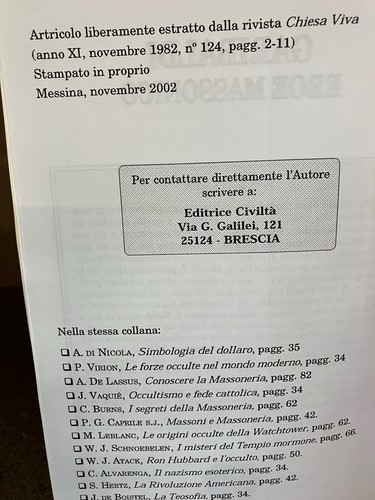 11 OPUSCOLI VARI di Luigi Villa Cathy Burns Pierre Virion Agnoli Ennio Innocenti - Picture 5 of 21