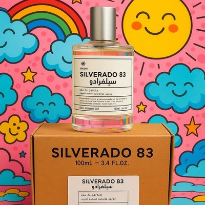 Silverado 83 Perfume by Amaran   Unisex Luxury Fragrance from UAE | 3.4 oz