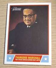 2025 Topps Heritage - Thurgood Marshall Notable Americans #NS-49
