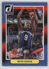 2014-15 Panini Donruss The Rookies Press Proof Blue 99/99 Russ Smith #24 0c2