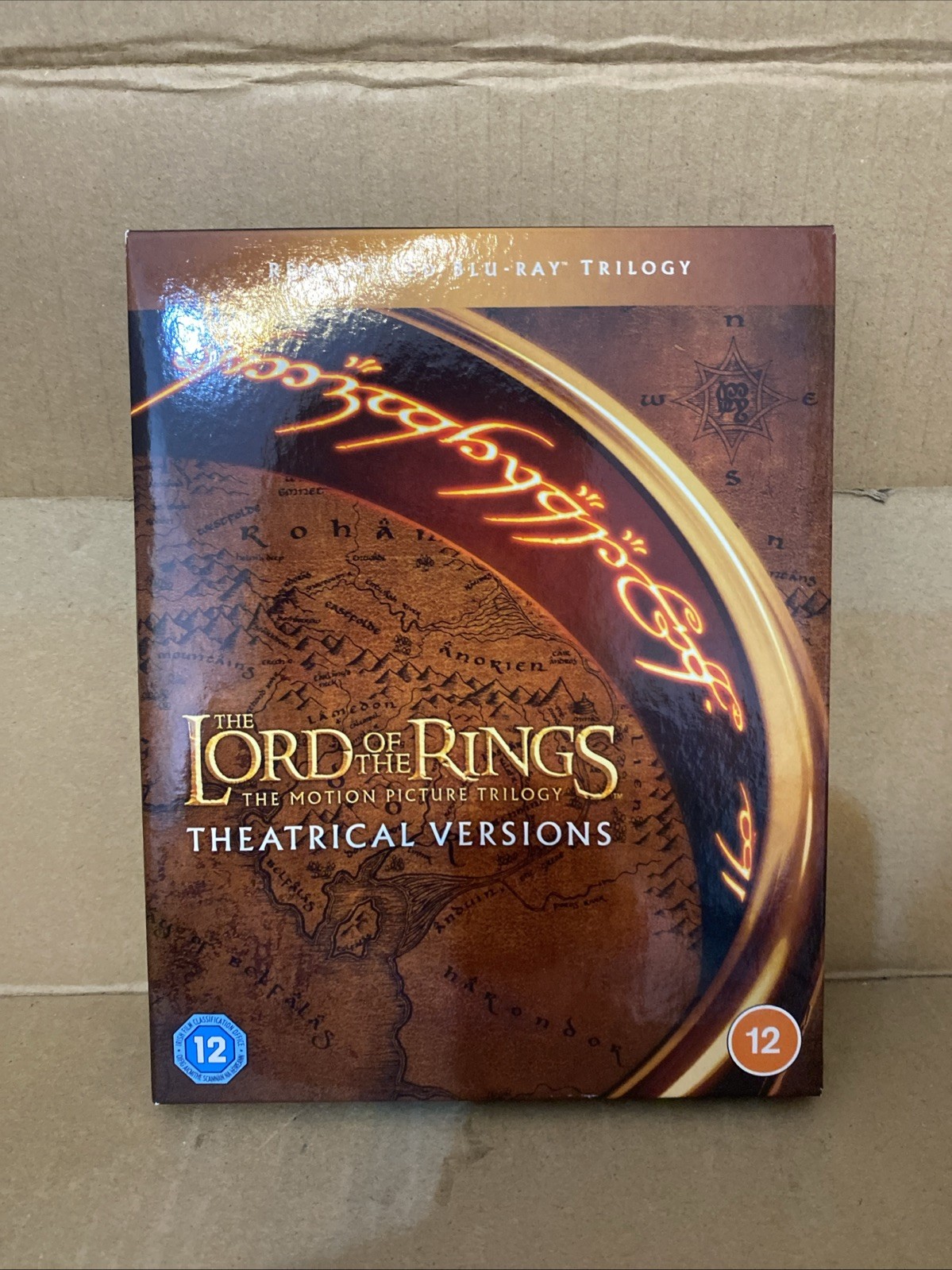 The Lord of the Rings Trilogy [Remastered Versions] [Region Free] Blu-ray