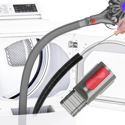 Sealegend 2 Pieces Dryer Vent Cleaner Kit Compatible with Dyson V7 V8 V10 V11 V1